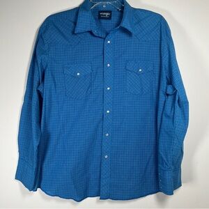 Wrangler Pearl Snap Western Shirt XXL